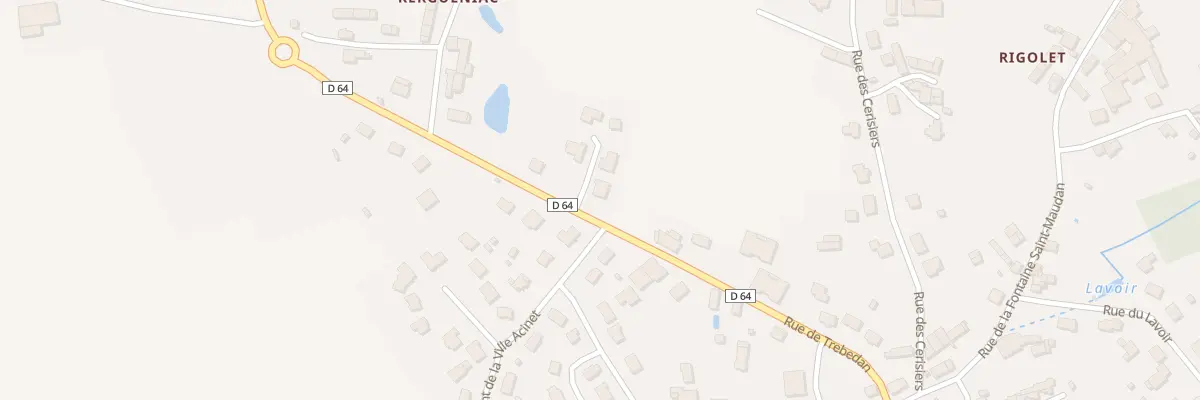 Plan du 2 Rue des Peupliers à Plumaudan