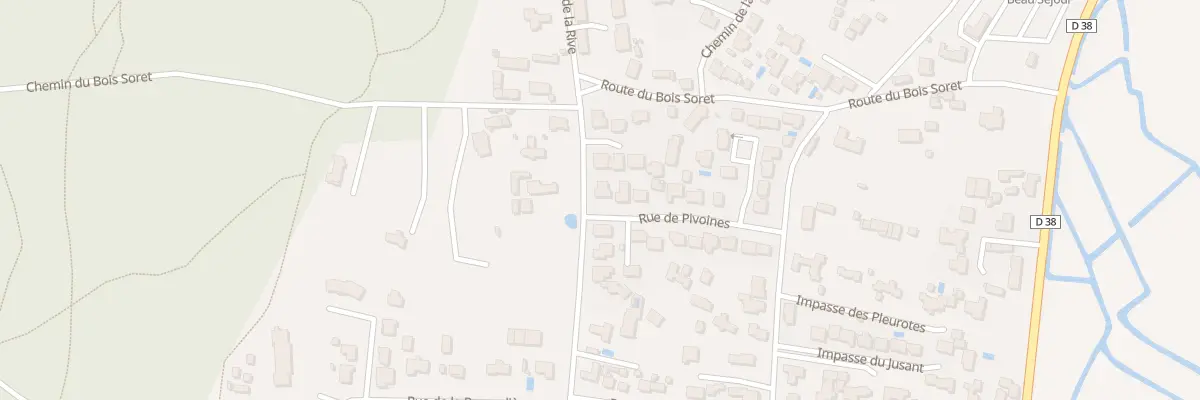 Plan du 1 Rue des Pivoines à Notre-Dame-de-Monts