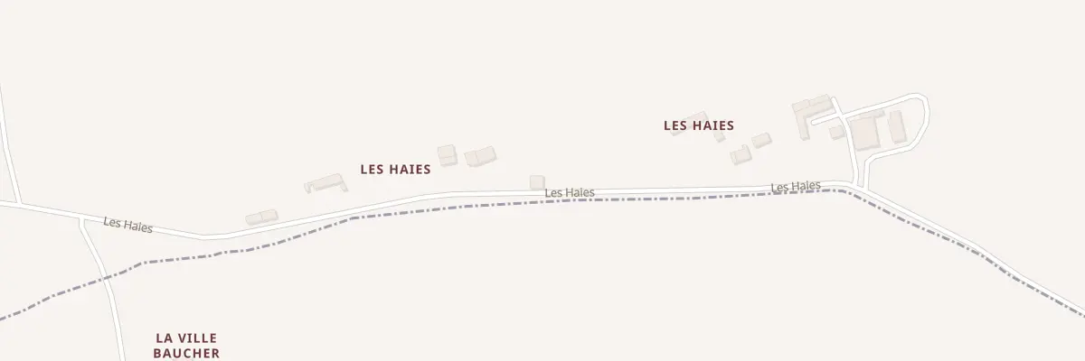 Plan du 5078 Les Haies à La Chapelle-Blanche