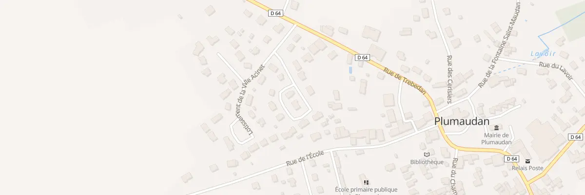 Plan du 31 Lot de la Ville Acinet à Plumaudan