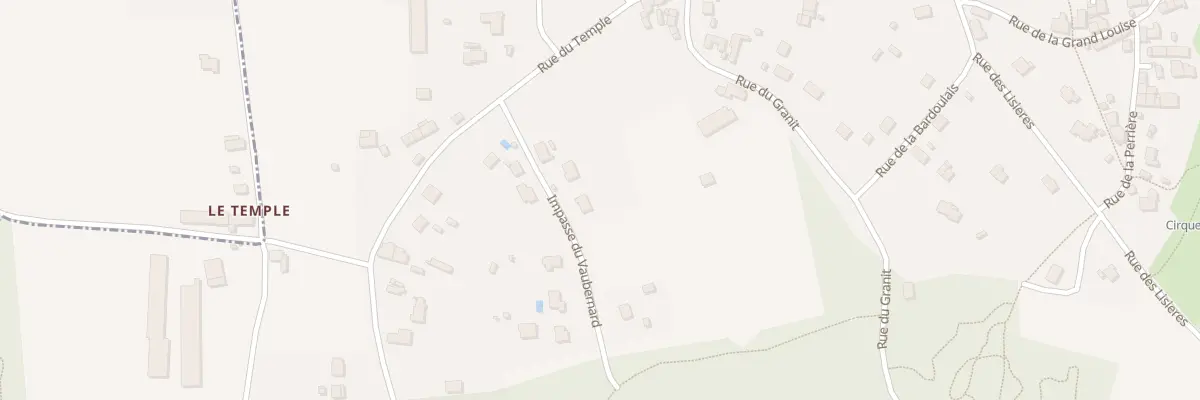Plan du 5687 Imp du Vaubernard à Saint-Jean-la-Poterie