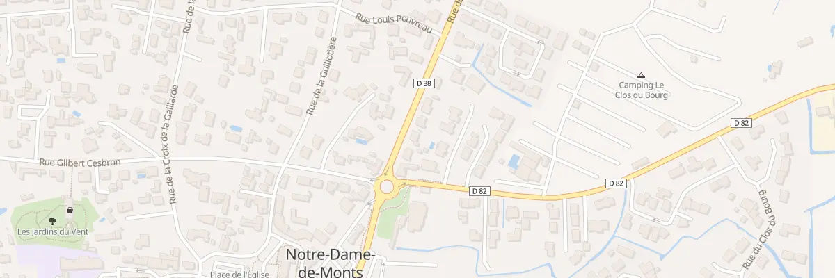 Plan du 12 Rue de la Barre à Notre-Dame-de-Monts