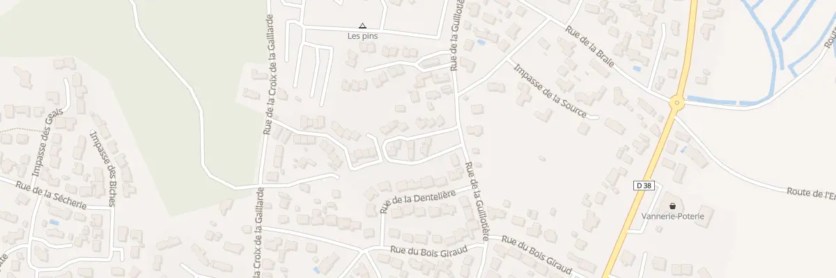 Plan du 49 Rue de la guillotière à Notre-Dame-de-Monts