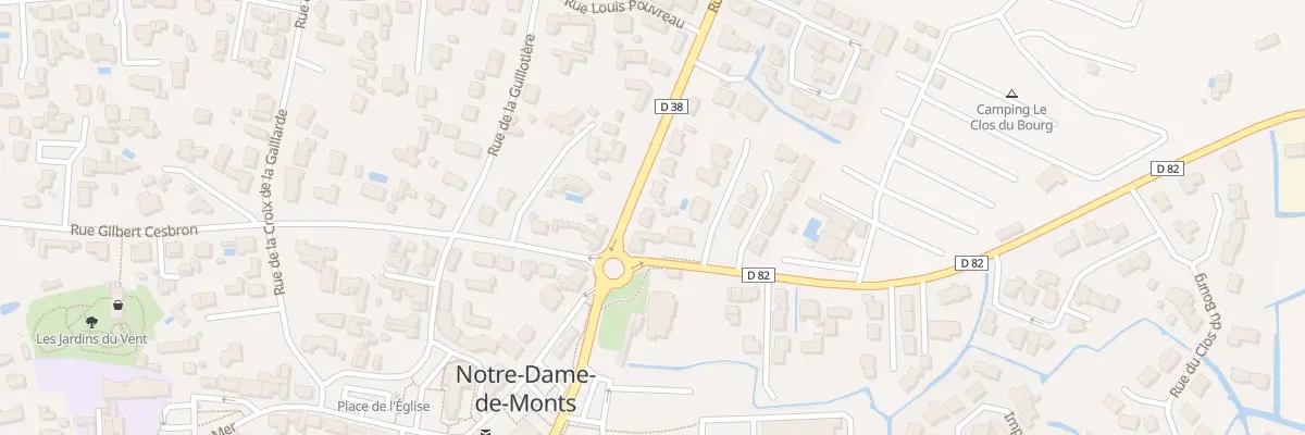 Plan du 10 Rue de la Barre à Notre-Dame-de-Monts