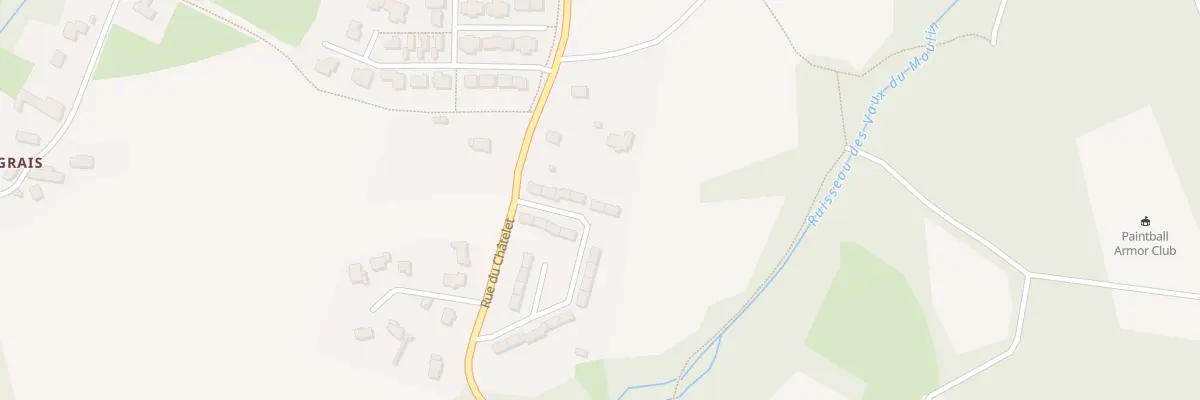 Plan du 12 Cité de la Freschais à Aucaleuc