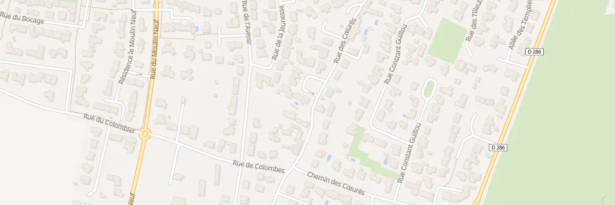 Plan du 16 All du Repos à Pornic
