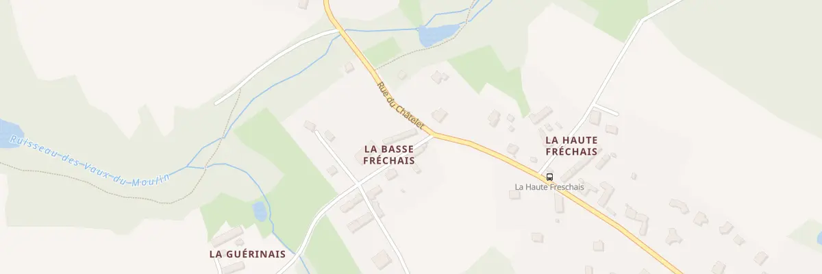 Plan du 4 La Basse Freschais à Aucaleuc