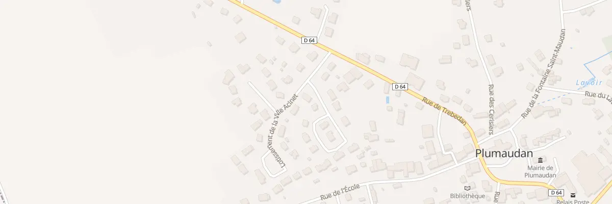 Plan du 5 Rue des Cypres à Plumaudan