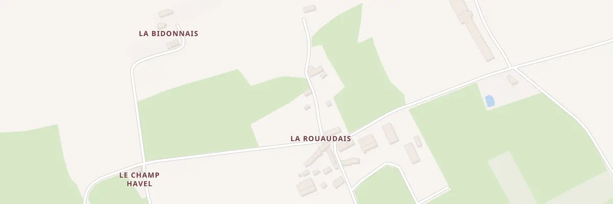 Plan du 3 La Rouaudais à Beaussais-sur-Mer