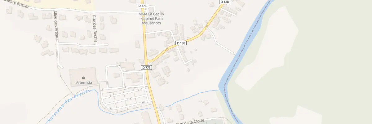 Plan du 22T Rue de la Bouere à La Gacilly