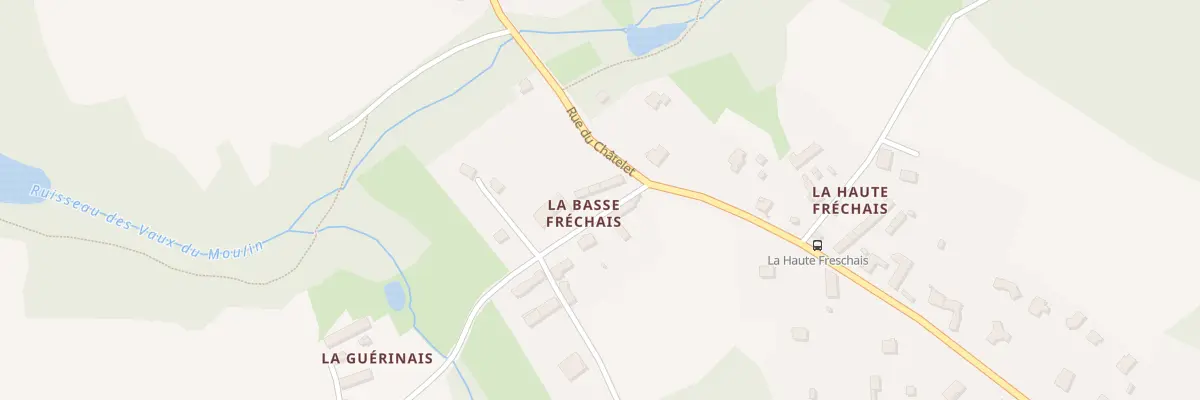 Plan du 6 La Basse Freschais à Aucaleuc