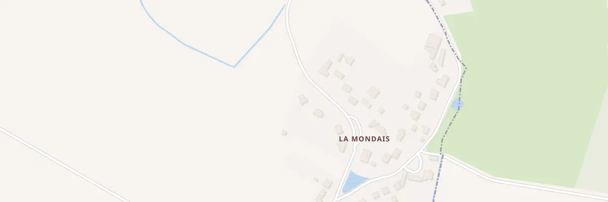 Plan du 19 La Mondrais à Crossac