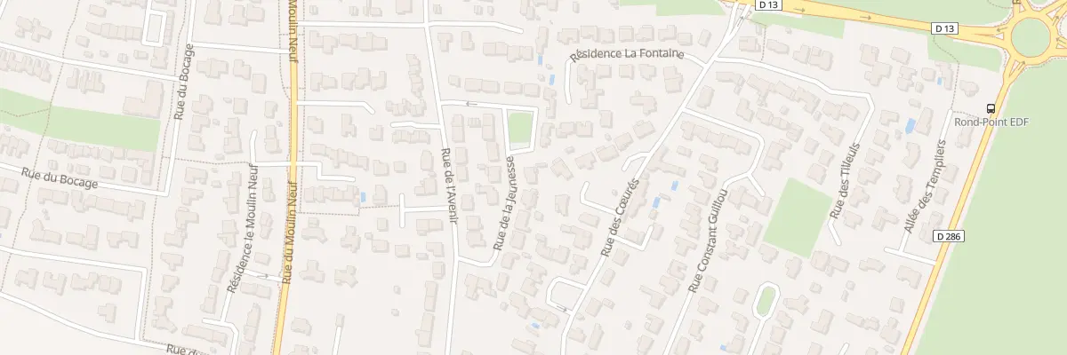 Plan du 15 Rue de la Jeunesse à Pornic