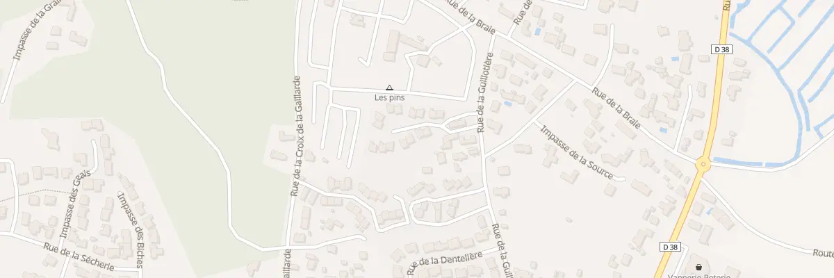 Plan du 61 Rue de la guillotière à Notre-Dame-de-Monts