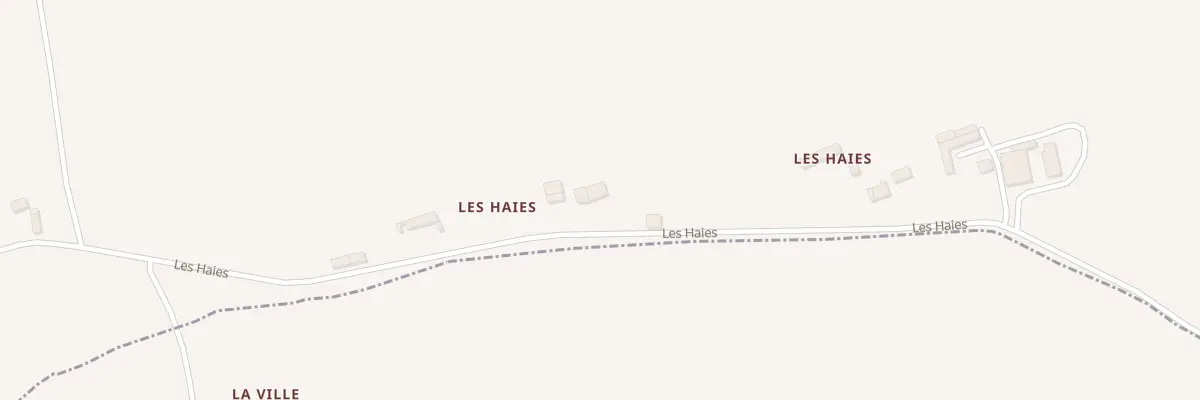 Plan du 5114 Les Haies à La Chapelle-Blanche