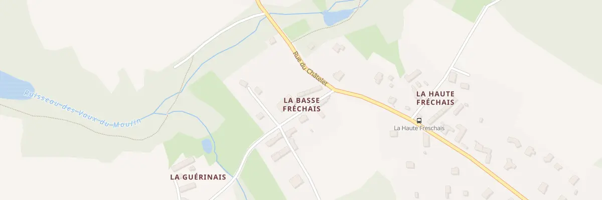 Plan du 8 La Basse Freschais à Aucaleuc