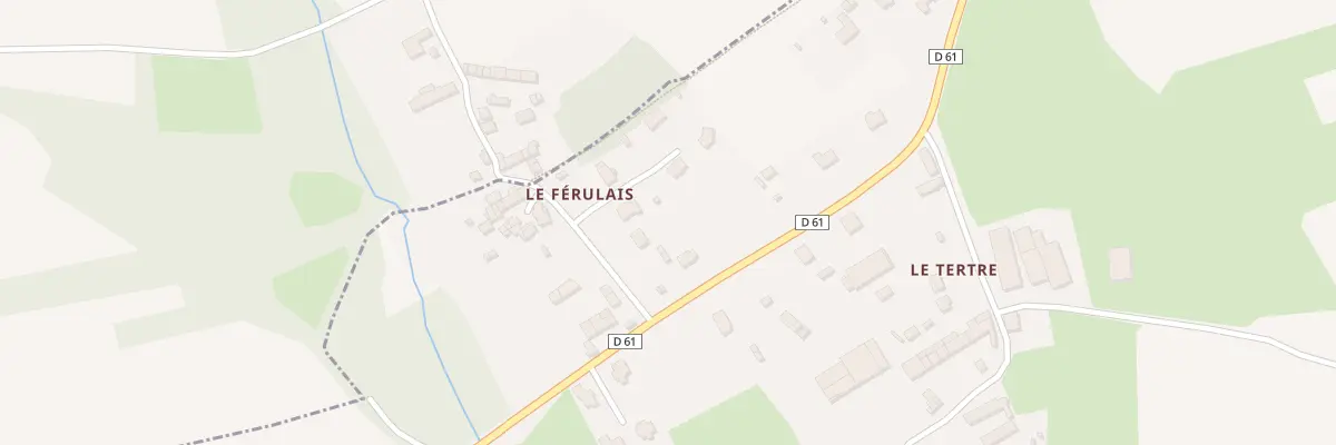 Plan du 18 La Ferulais à Trélivan