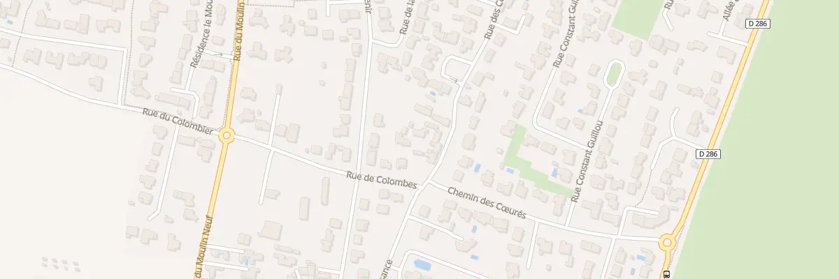 Plan du 2 Rue de Colombes à Pornic