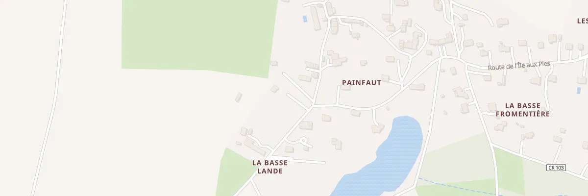 Plan du 19 La Basse Lande à Saint-Vincent-sur-Oust