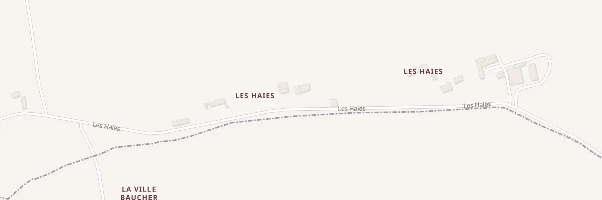 Plan du 5079 Les Haies à La Chapelle-Blanche