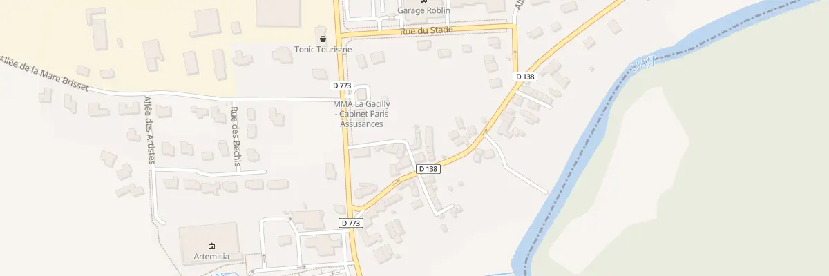 Plan du 11B Rue de la Bouere à La Gacilly