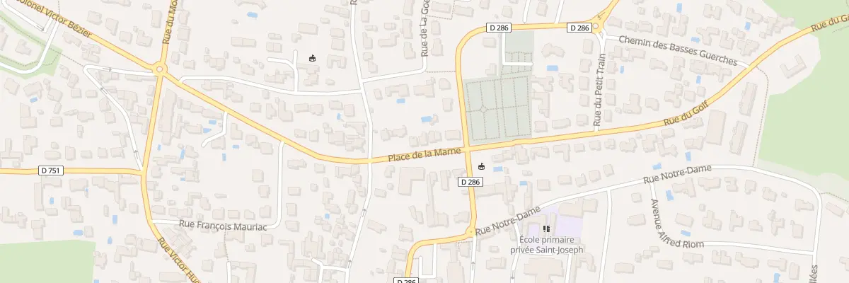 Plan du 3B Pl de la Marne à Pornic