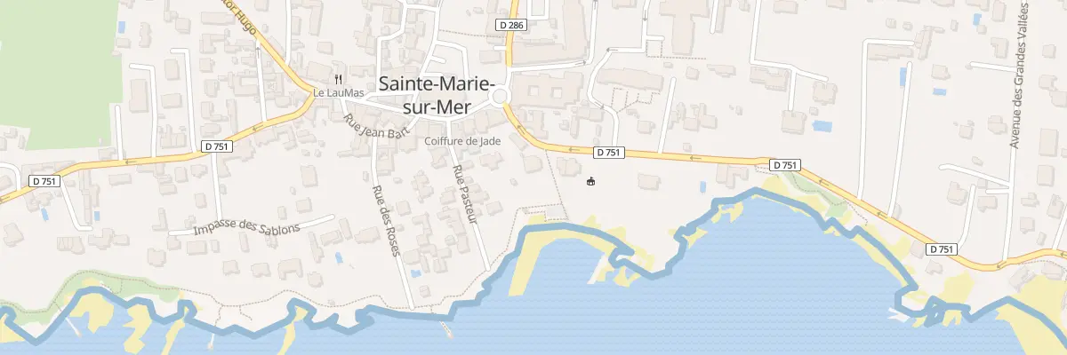 Plan du 4 Bd de l’Océan Ste Marie à Pornic