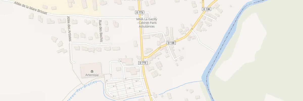 Plan du 1A Rue de la Bouere à La Gacilly