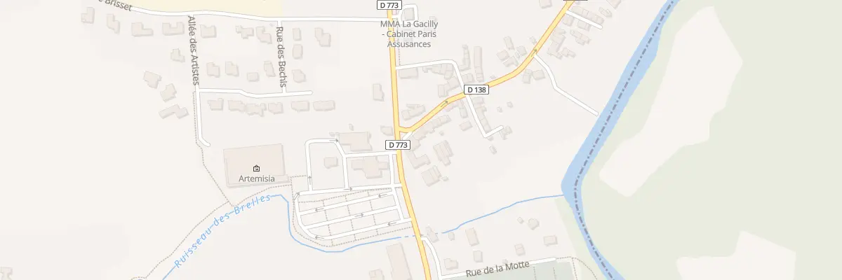 Plan du 6 Rue de la Bouere à La Gacilly