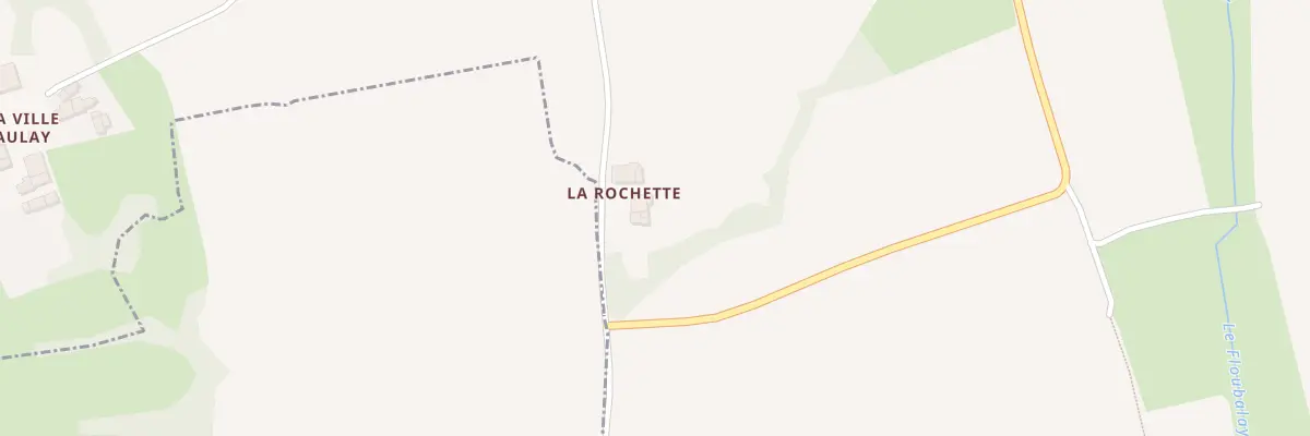 Plan du 5 La Rochette à Beaussais-sur-Mer
