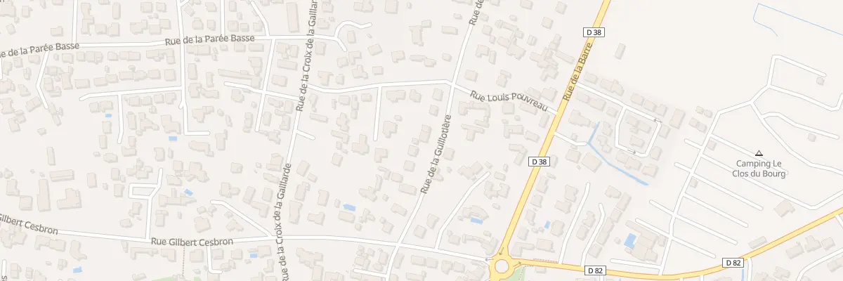 Plan du 17 Rue de la guillotière à Notre-Dame-de-Monts