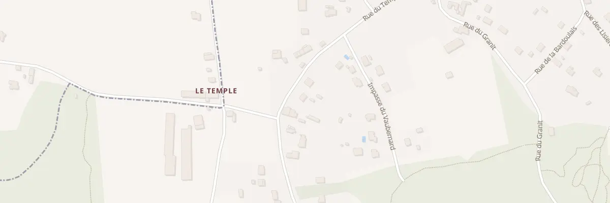 Plan du 23 Rue du Temple à Saint-Jean-la-Poterie