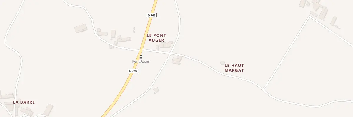 Plan du 10 Le Pont Auger à Caulnes