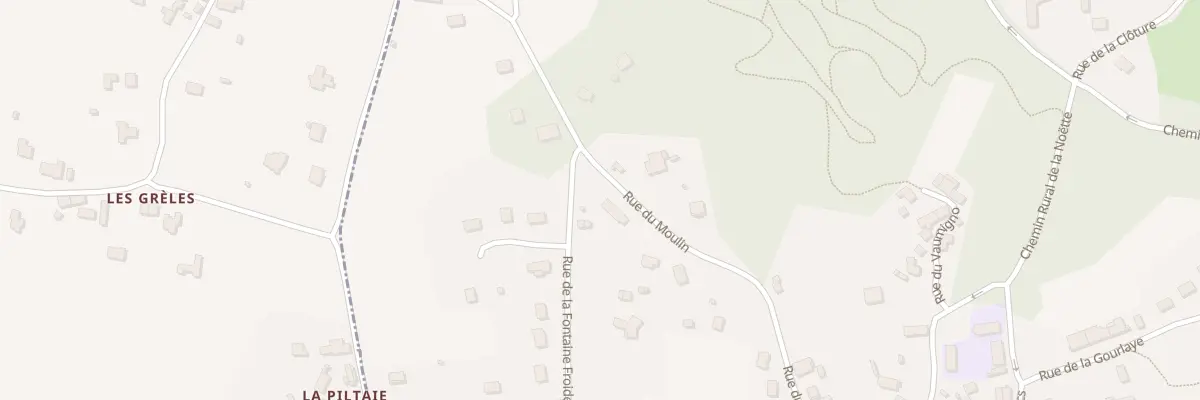 Plan du 33 Rue du Moulin à Saint-Jean-la-Poterie
