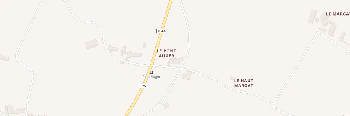 Plan du 14 Le Pont Auger à Caulnes