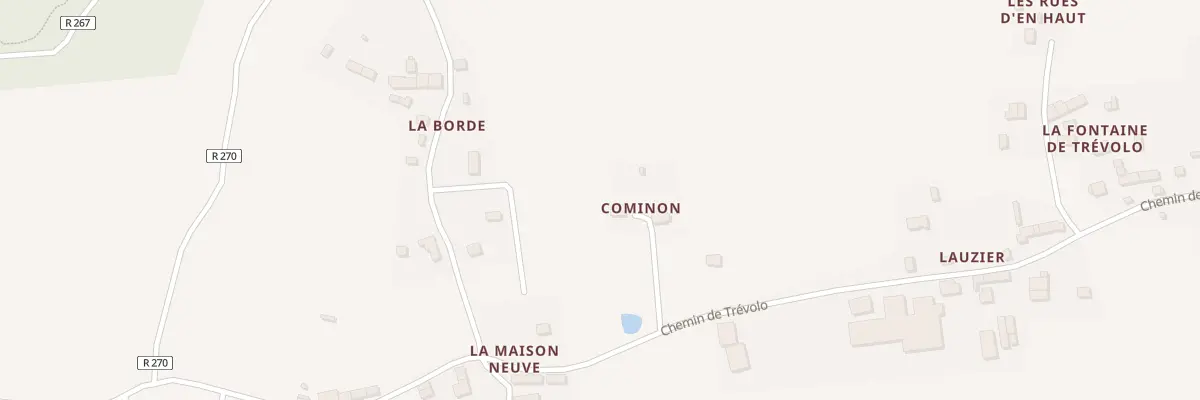 Plan du 5536 Cominon à Rieux