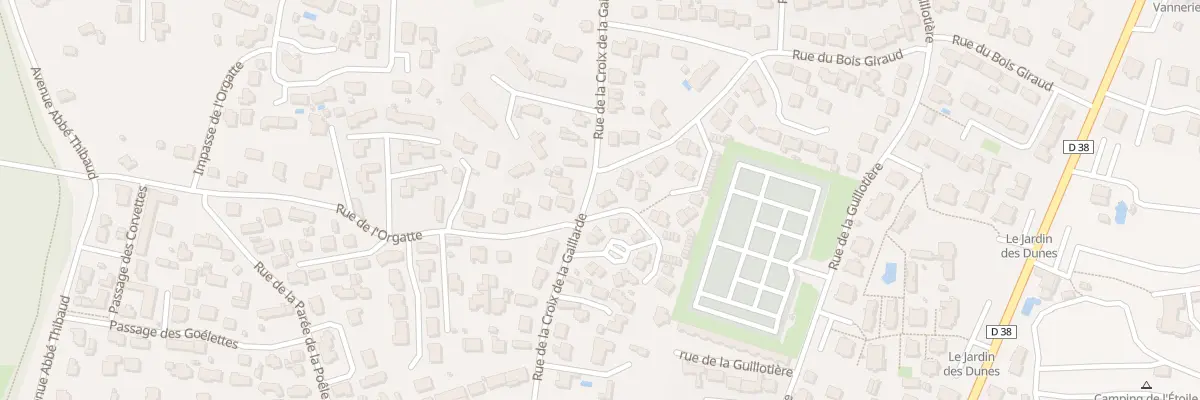 Plan du 48P Rue de la Croix Gaillarde à Notre-Dame-de-Monts