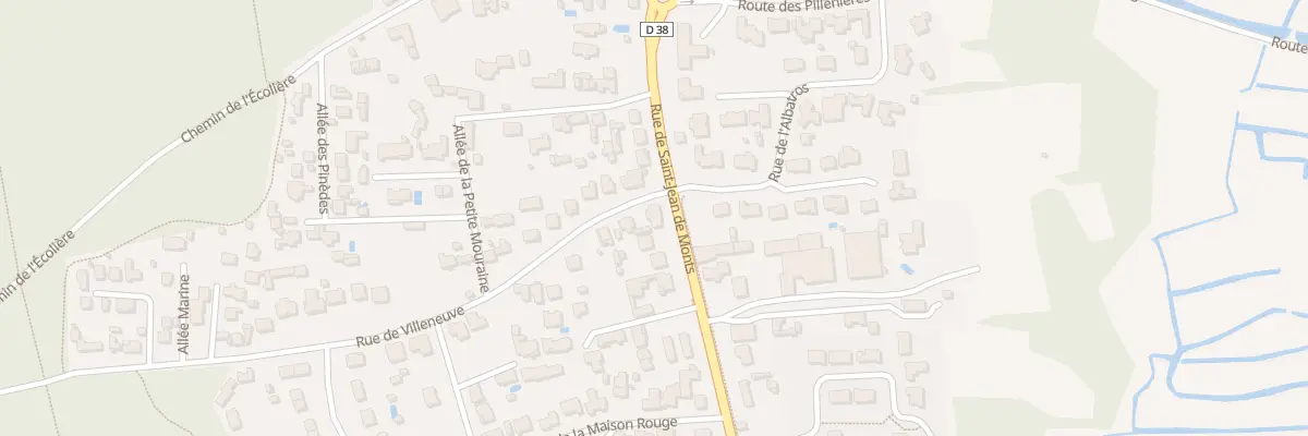 Plan du 1 Rue de villeneuve à Notre-Dame-de-Monts