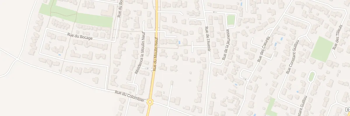 Plan du 78 Rue du Moulin Neuf à Pornic