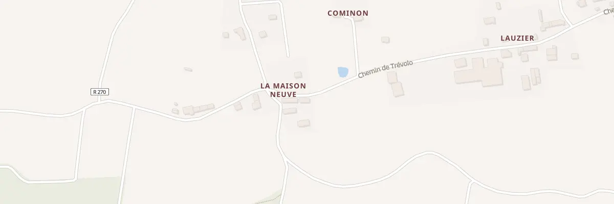 Plan du 5948 Maison Neuve à Rieux