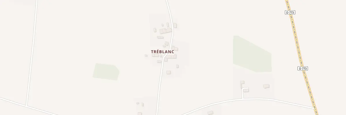 Plan du 10 Treblanc à Carentoir