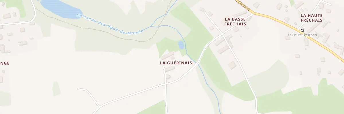 Plan du 6 La Guerinais à Aucaleuc