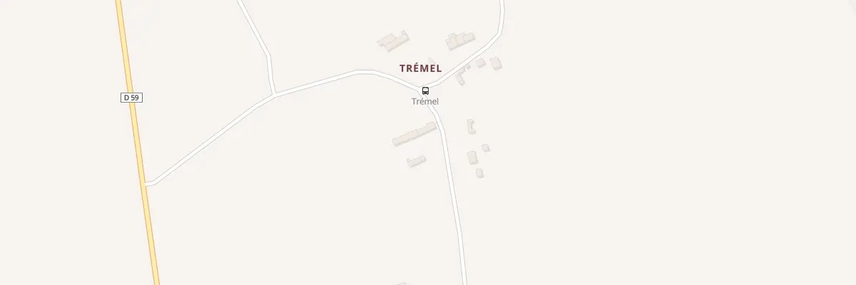 Plan du 5263 Trémel à Quédillac