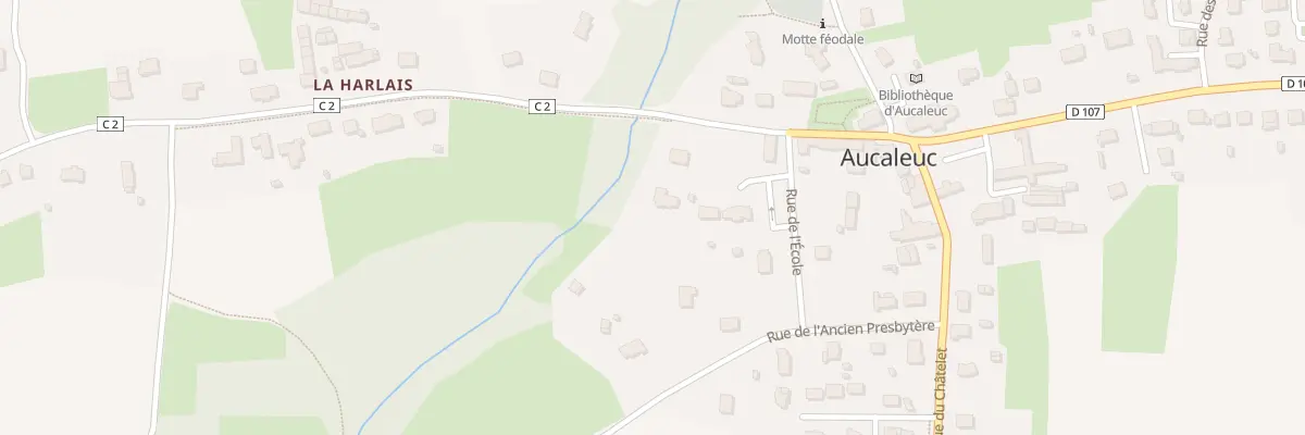 Plan du 3 Imp du Petit Lava à Aucaleuc