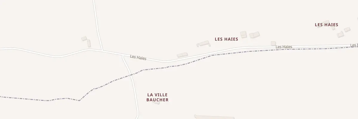 Plan du 5080 Les Haies à La Chapelle-Blanche