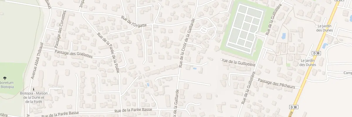 Plan du 53 Rue de la Croix Gaillarde à Notre-Dame-de-Monts