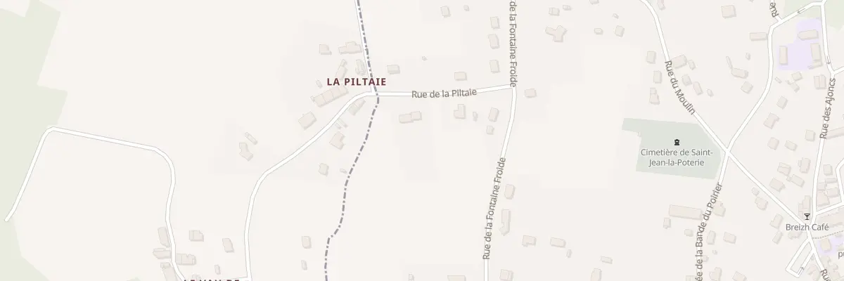 Plan du 7 Rue de la Piltaie à Saint-Jean-la-Poterie