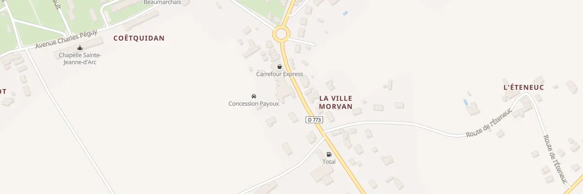 Plan du 32 Rue de Saint Cyr à Guer