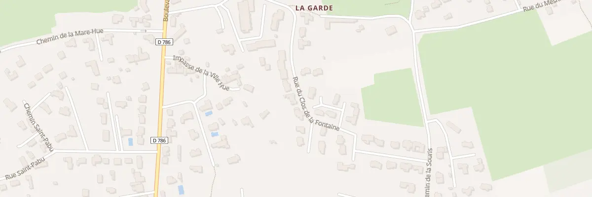 Plan du 9003 Rue du Clos de la Fontaine à Saint-Briac-sur-Mer
