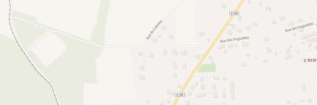 Plan du 6 Rue de la Croix aux Ailes à Brusvily